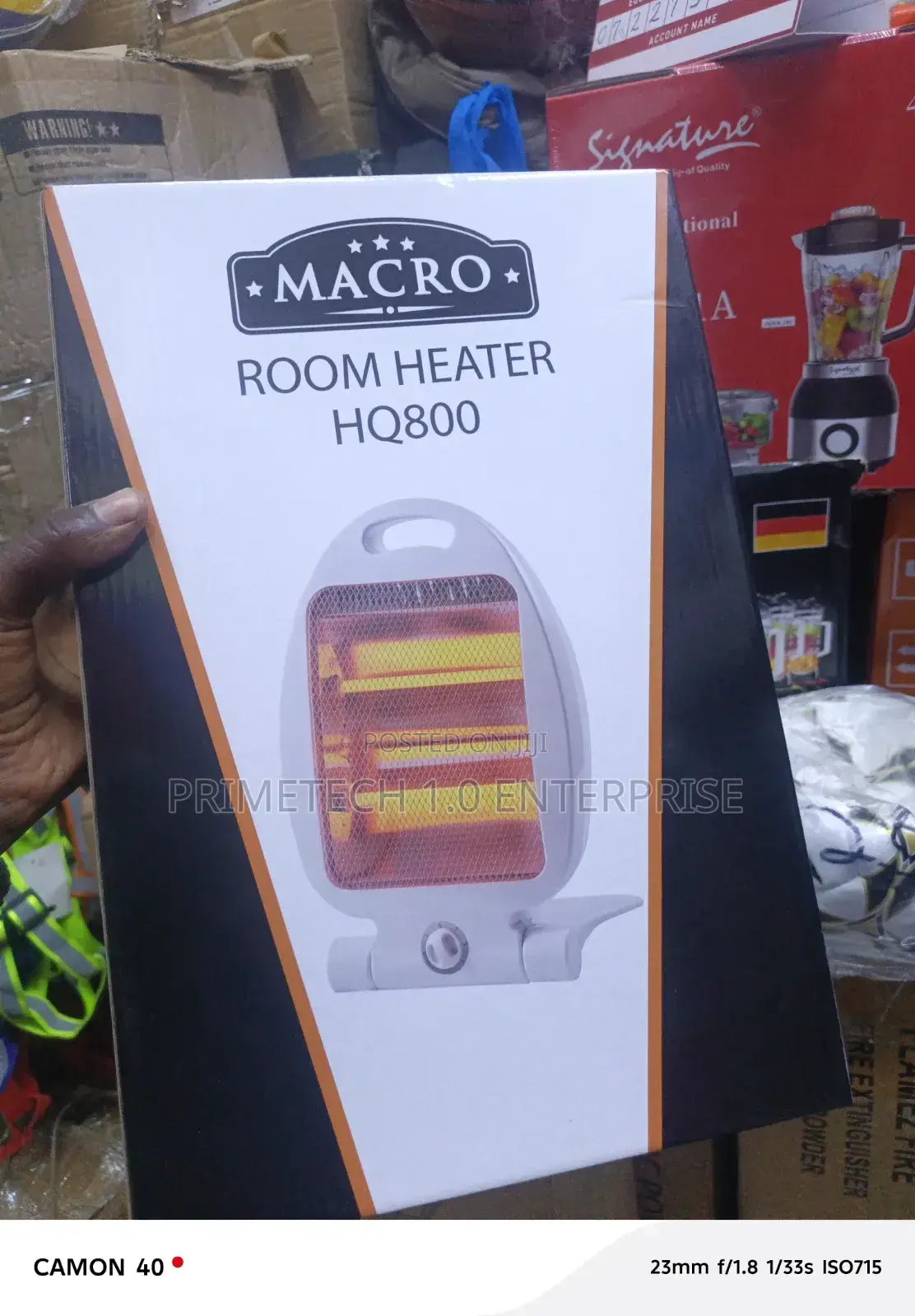 Jl Niva Fh-03 Fan Room Heater -2000watts
