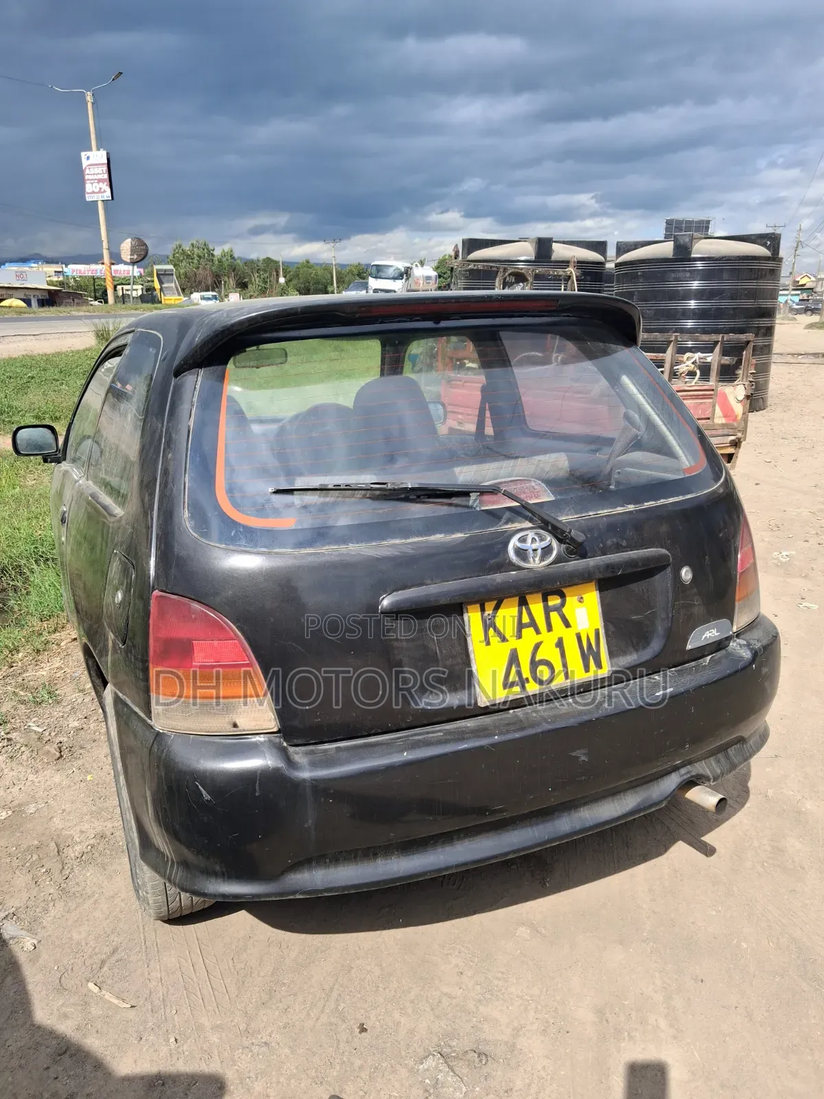 Toyota Starlet 2003 Black