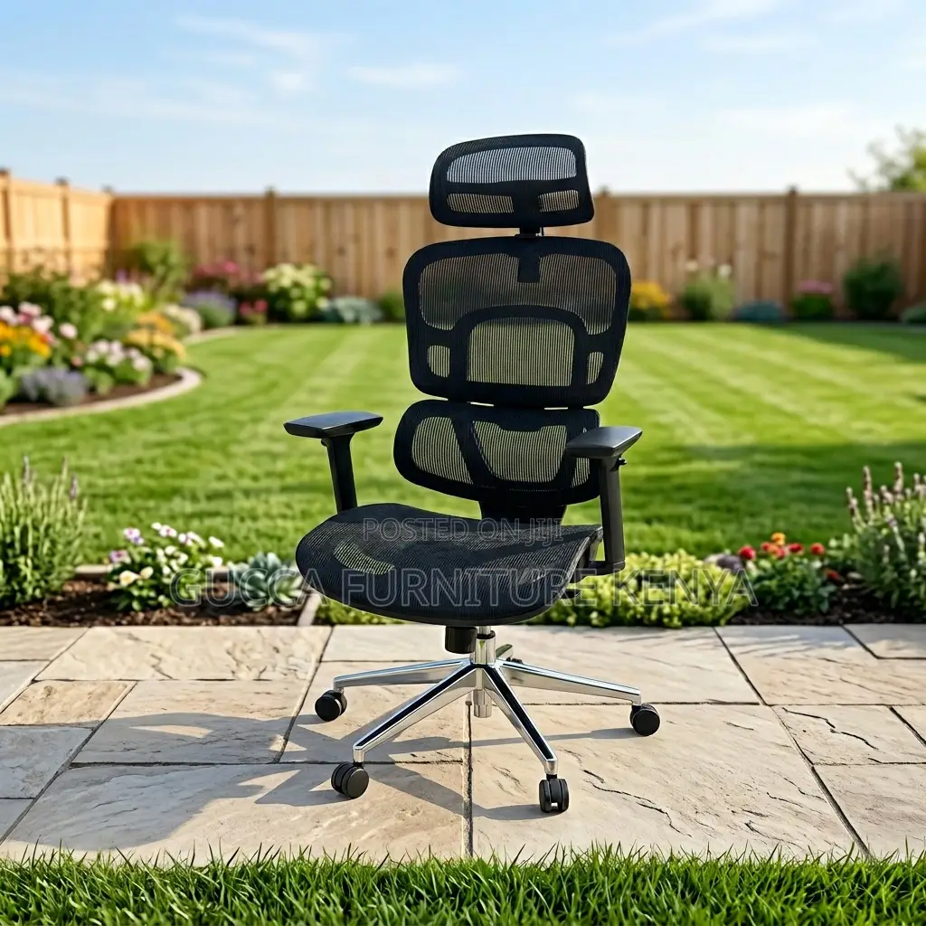 Orthopedic Mesh Seat With Footrest