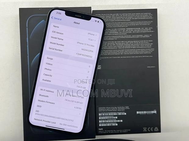 Apple iPhone 12 Pro Max 512 GB Blue - thumbnail 2