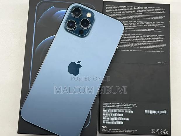 Apple iPhone 12 Pro Max 512 GB Blue - thumbnail 3