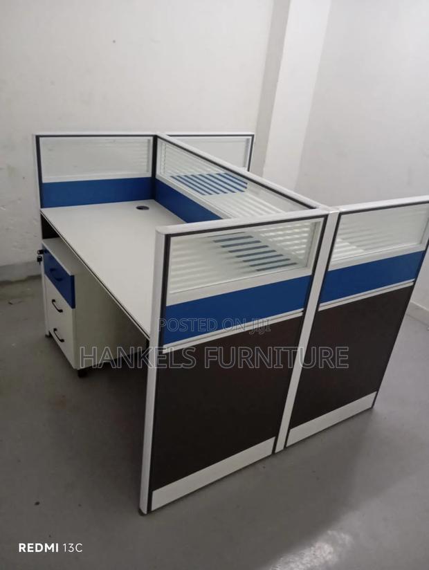 Imported 2-Way Workstation – Space-Saving Workstation for Two Users