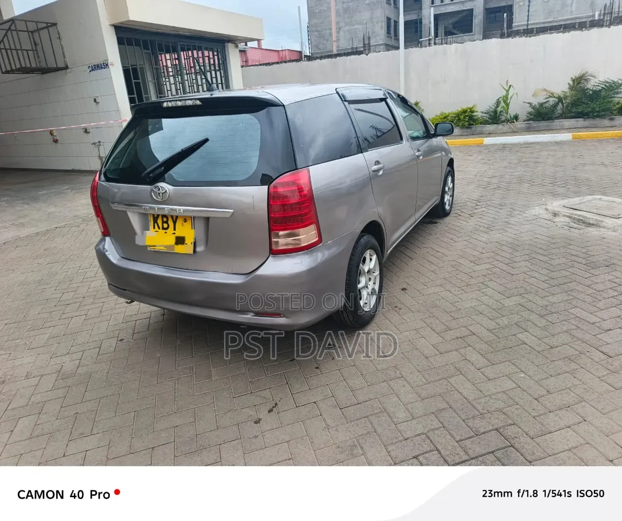 Toyota Wish 2007 Gray