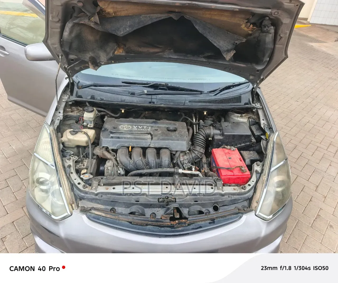 Toyota Wish 2007 Gray