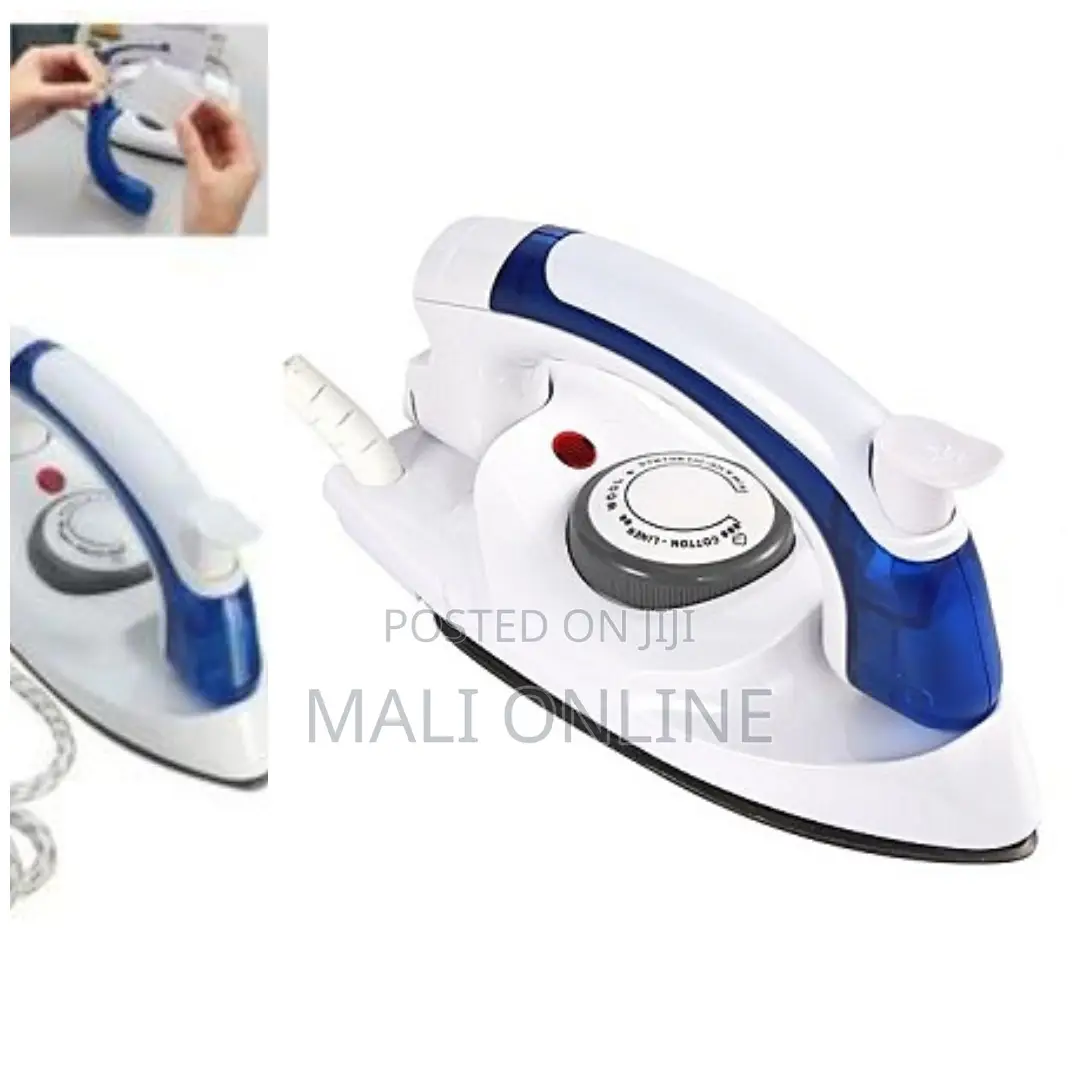 Portable Mini Travel Steam Iron 800w Foldable Electric Clothes Iron