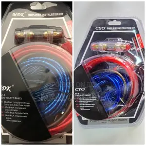 Amplifier Installation Wirng Kit 8awg Power Ground Rca Cable Cyo-1500w