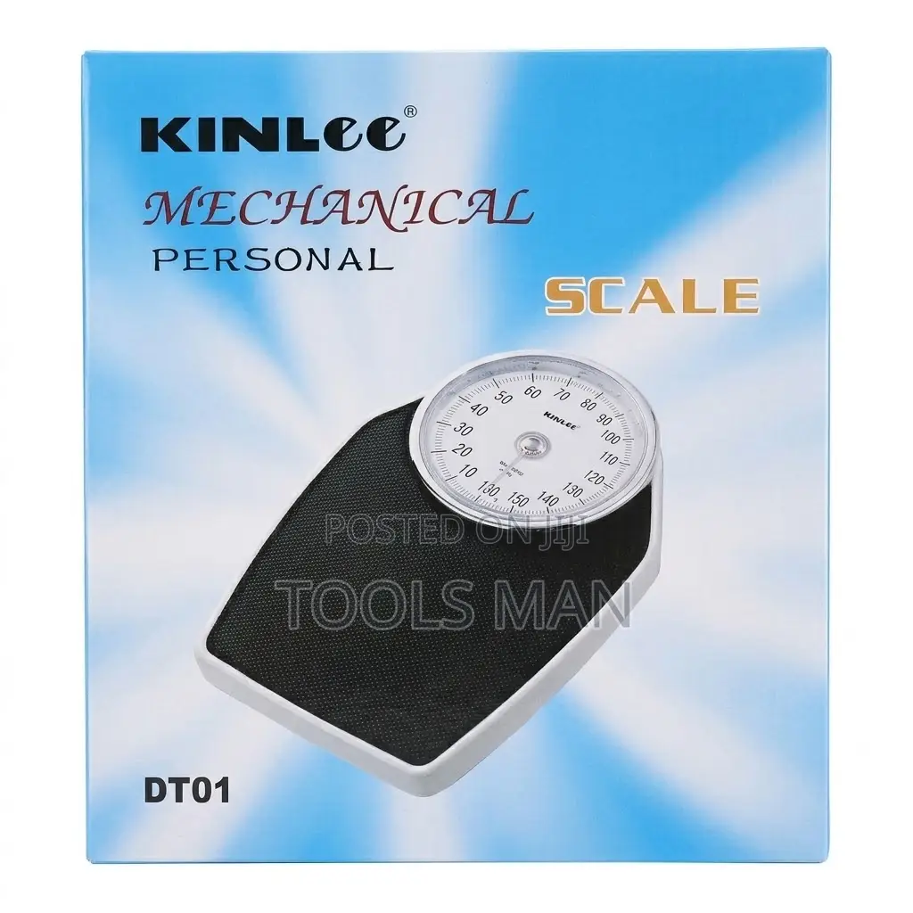 Kinlee Dt01 Heavy-duty Mechanical Personal Scale - 160kg Capacity