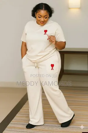 Cream Suit Set