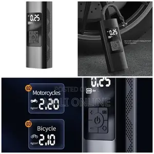 With Led Display Car Portable Air Pump 12v Auto Shut-Off Charger