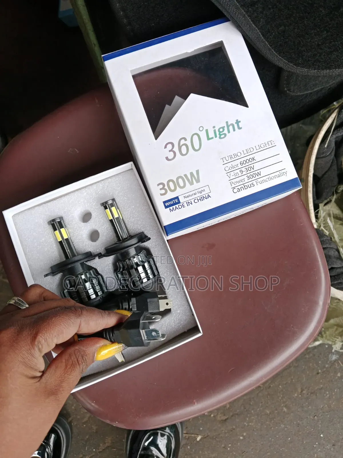 H4 300w Led Headlights Conversion Bulbs With High Low Beam