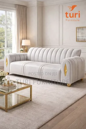 Furniture Back 3seater Golden