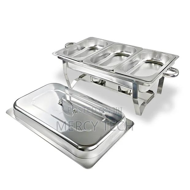 Triple Tray Chafing Dish