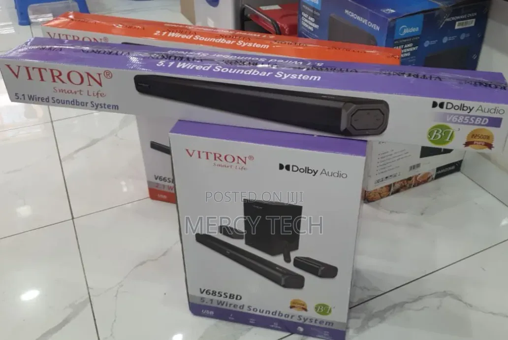 Vitron V685sbd 5.1ch Soundbar (22,500w Dolby Audio)