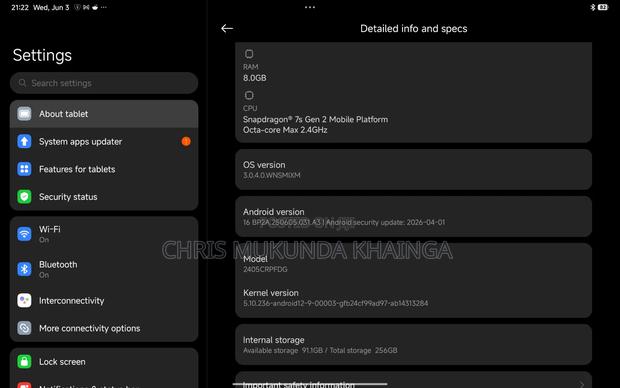 Xiaomi Redmi Pad Pro 256 GB Silver - thumbnail 5