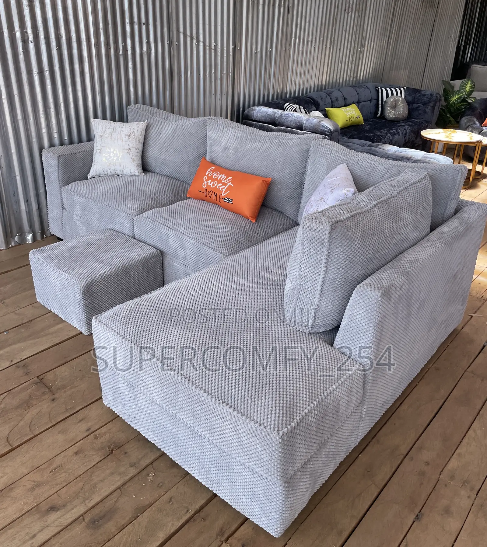 L ~ Shape Corner Sofa