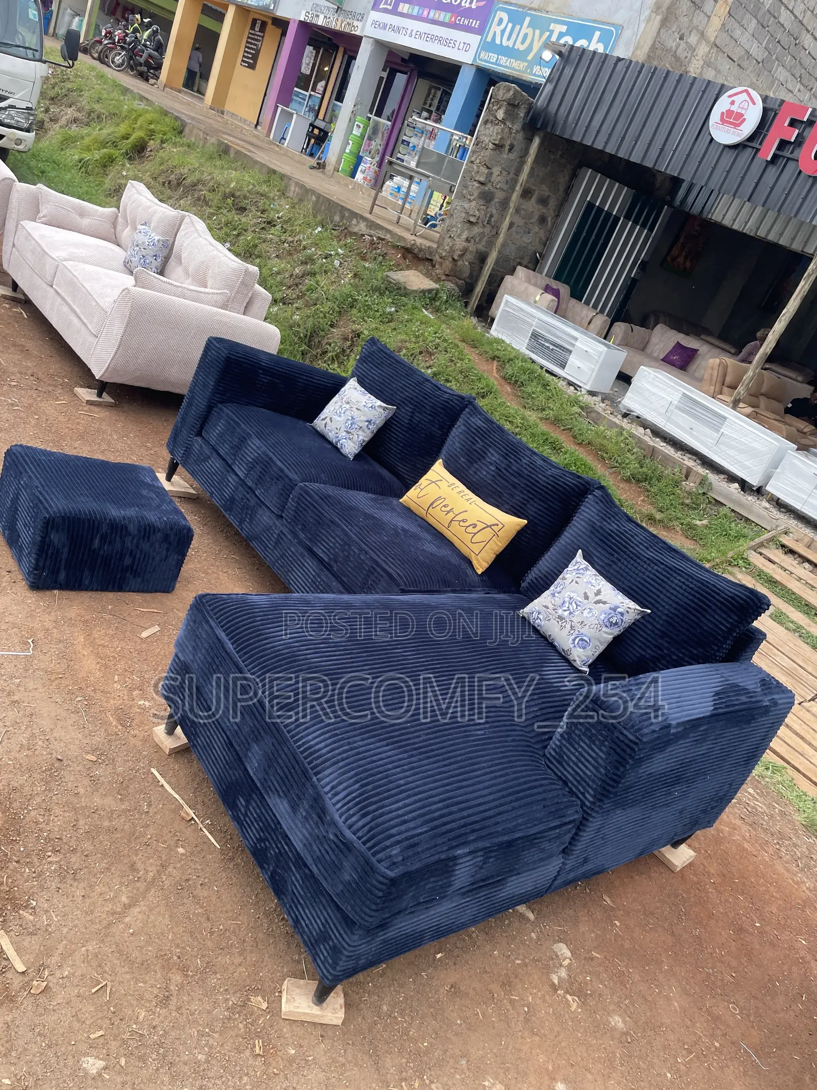 L ~ Shape Corner Sofa