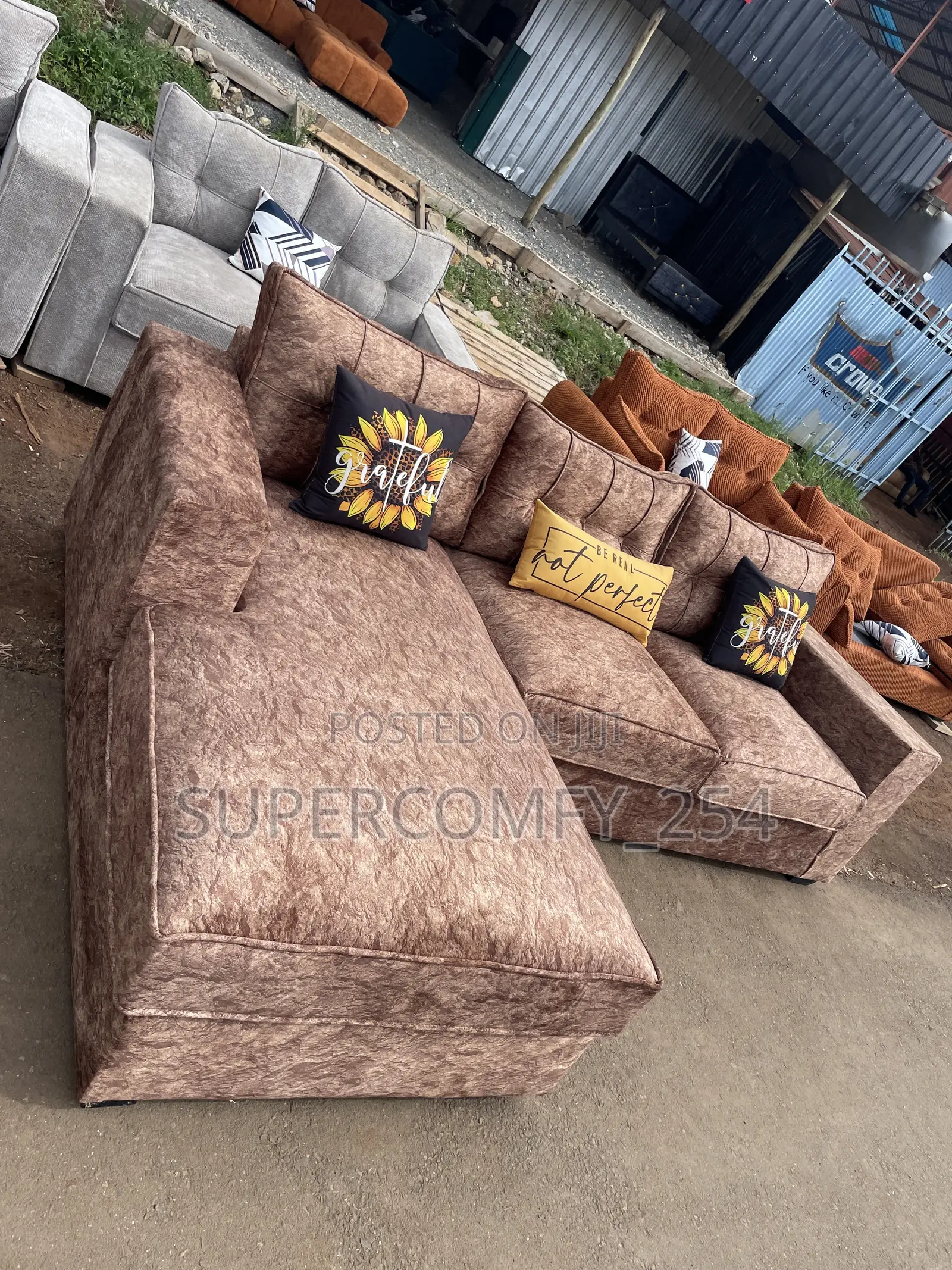 L ~ Shape Corner Sofa