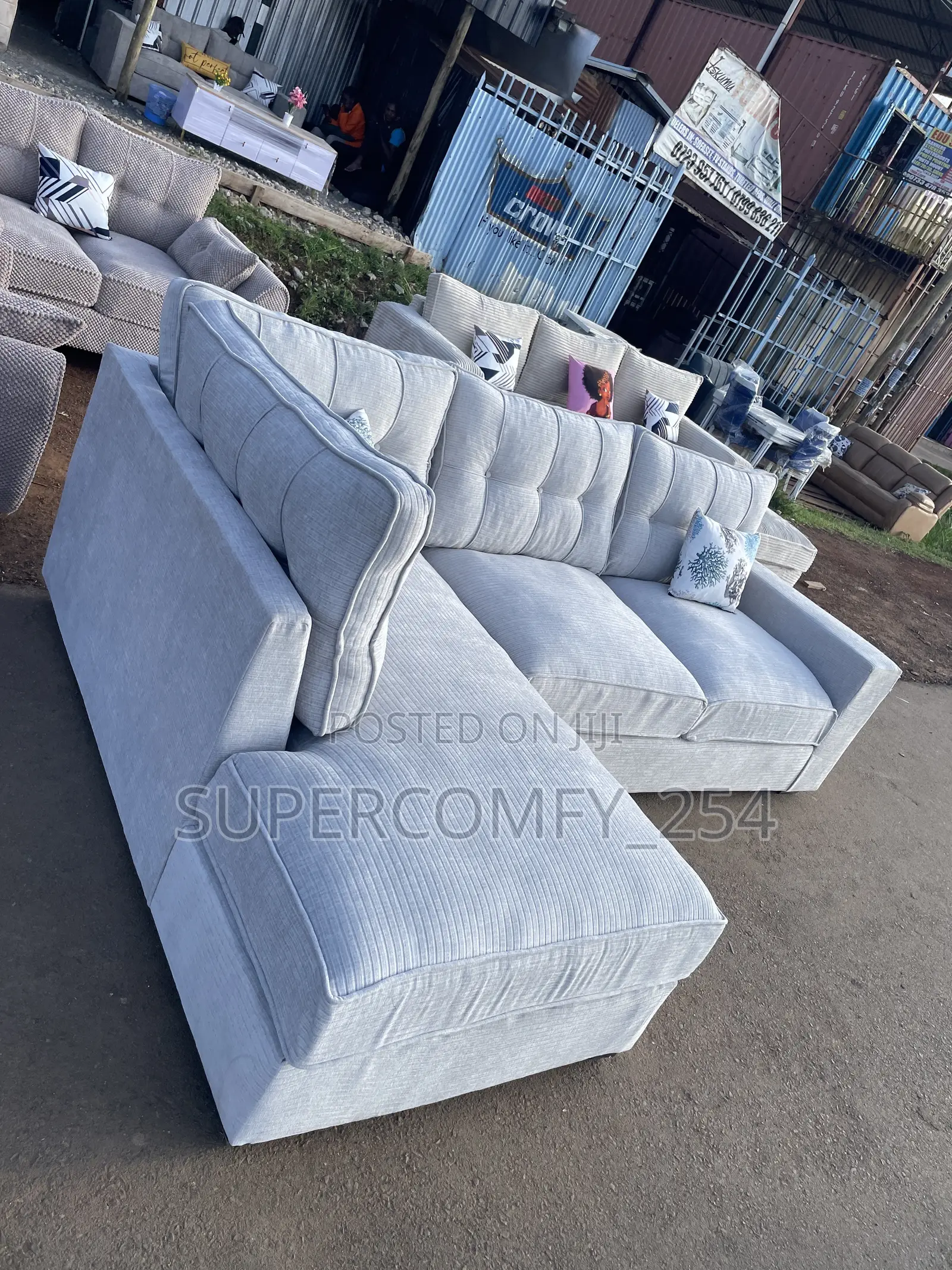L ~ Shape Corner Sofa