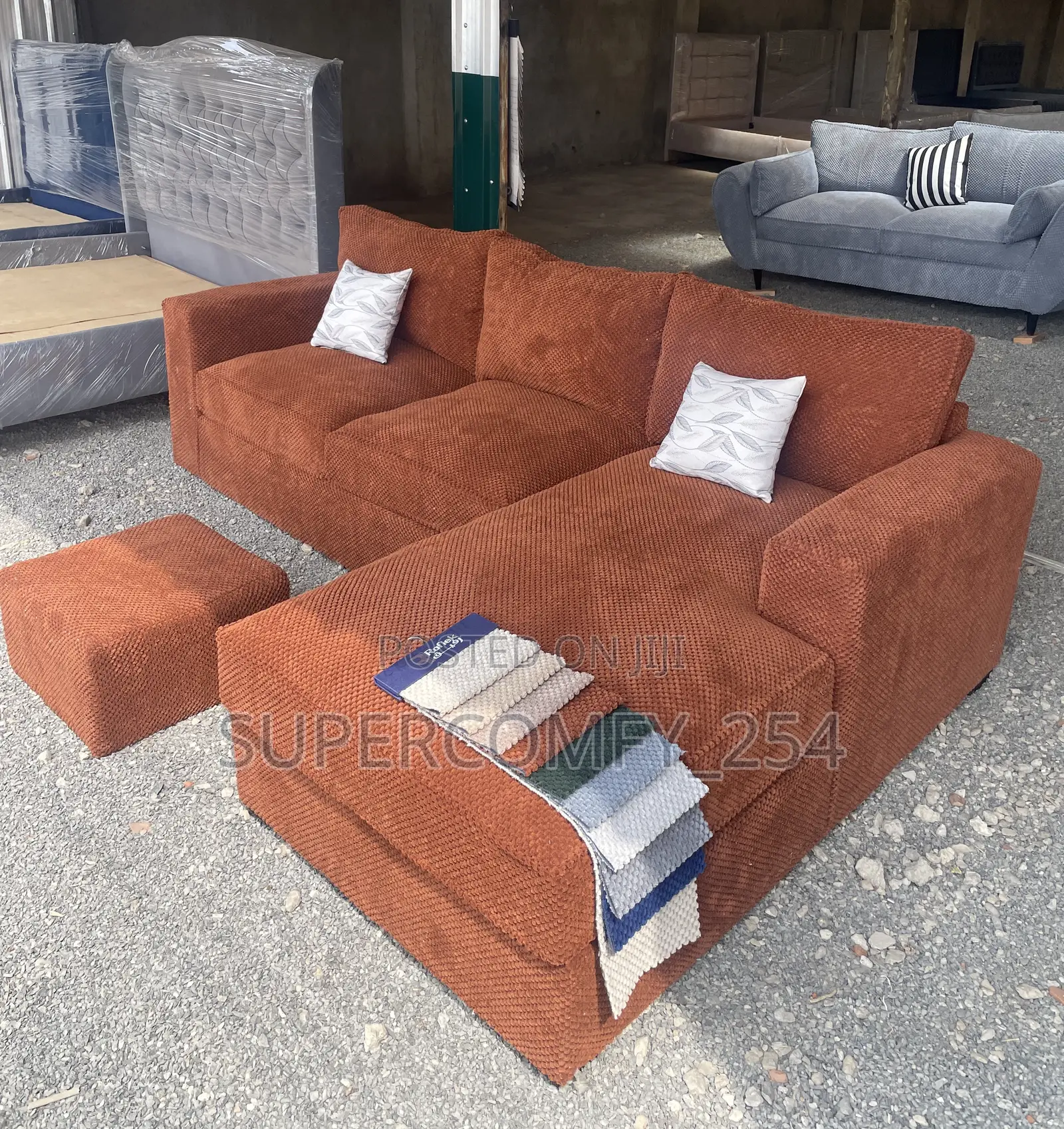 L ~ Shape Corner Sofa