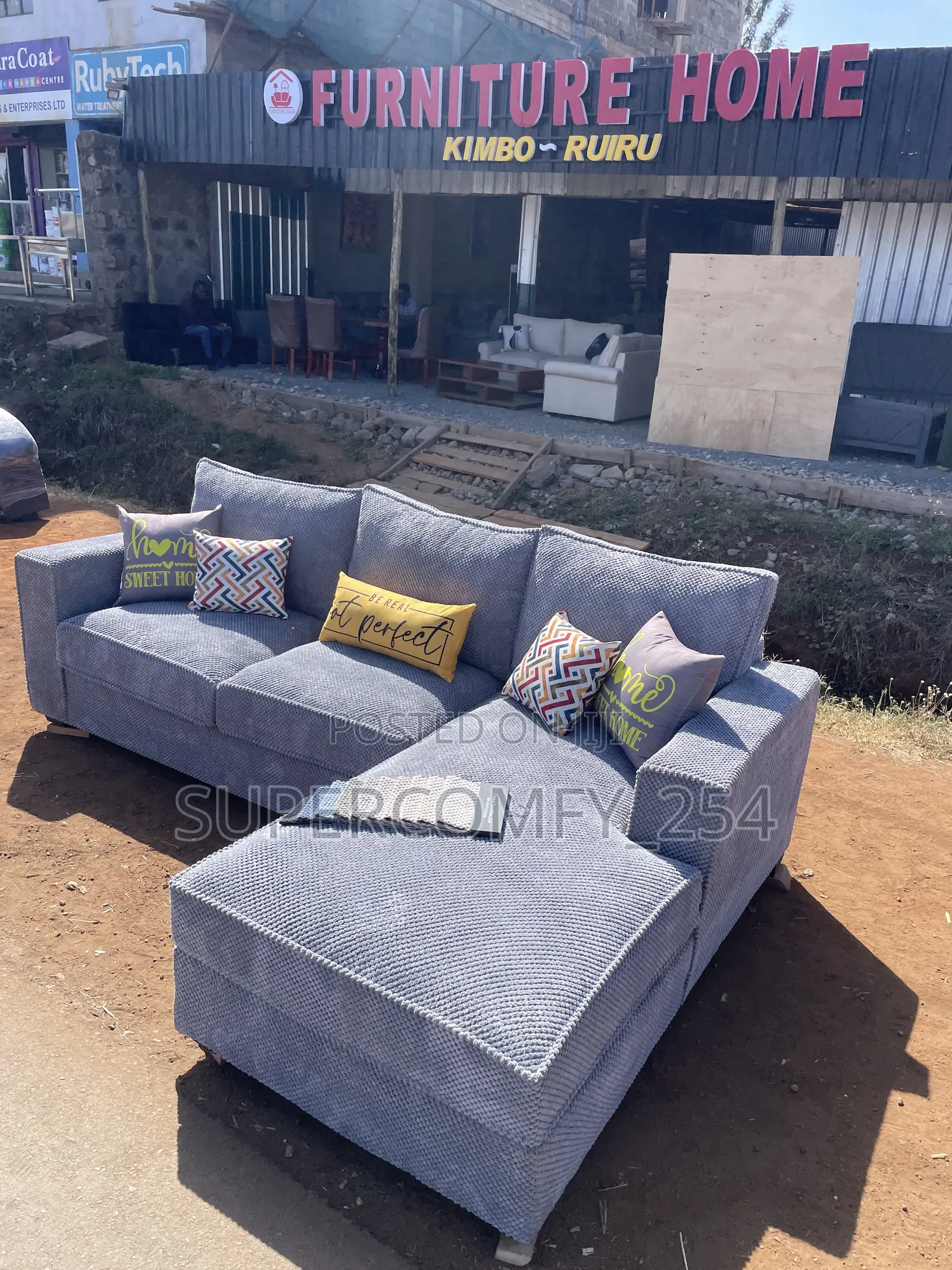 L ~ Shape Corner Sofa