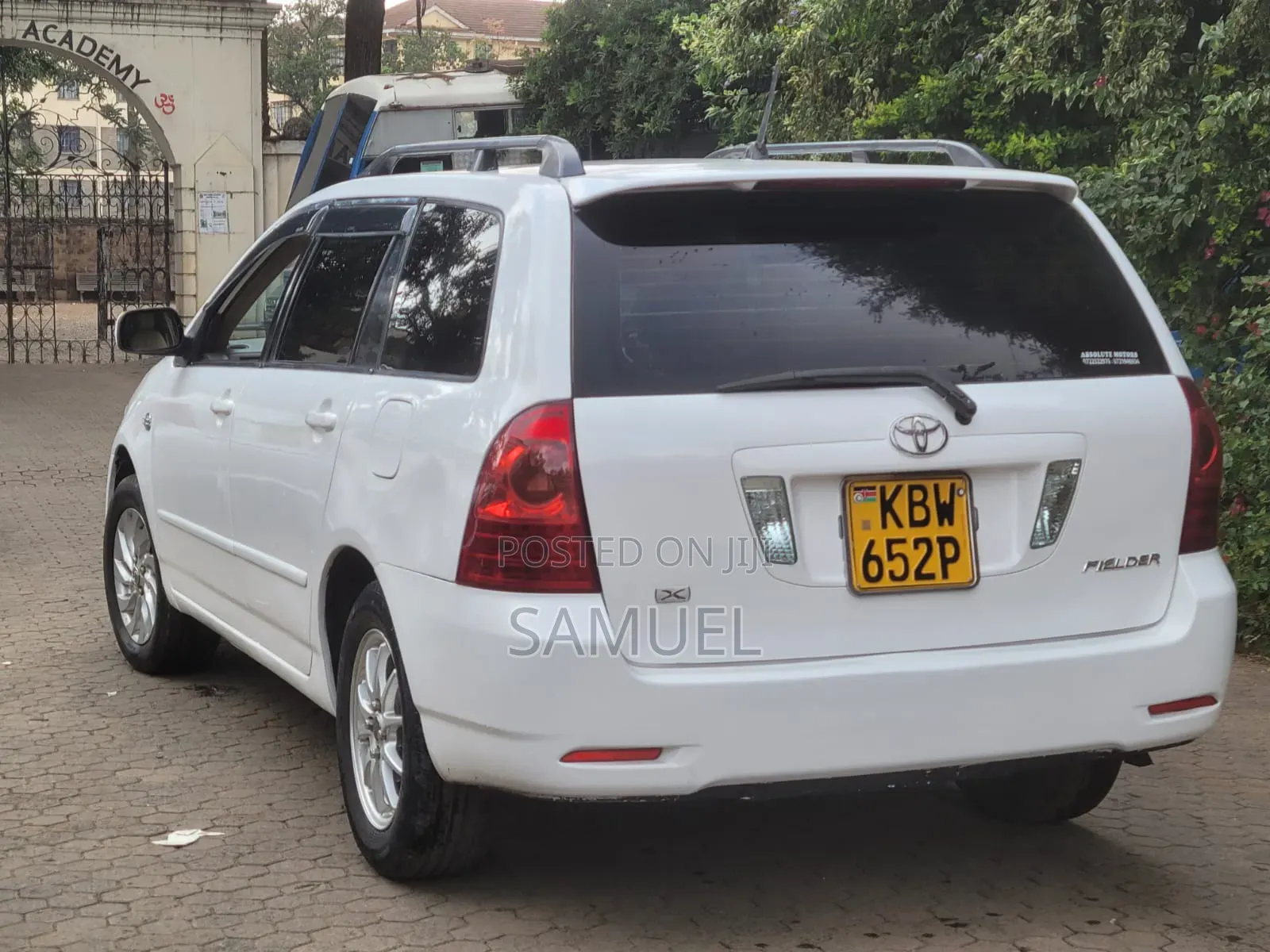 Toyota Corolla Fielder 2006 White