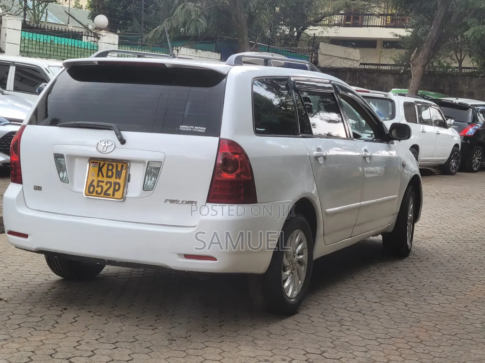 Toyota Corolla Fielder 2006 White