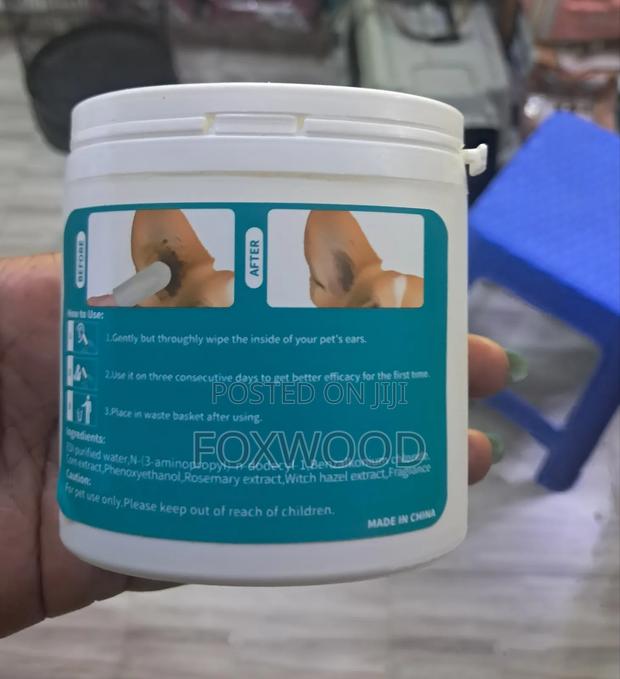 Pet Ear Cleaner Finger Wipes - thumbnail 4