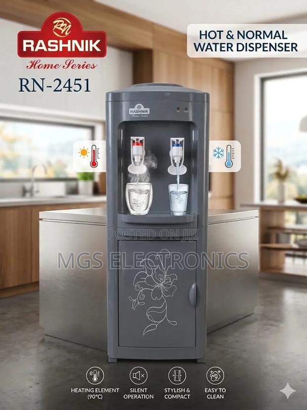 *Hot and Normal Water Dispenser in New Black Colour*