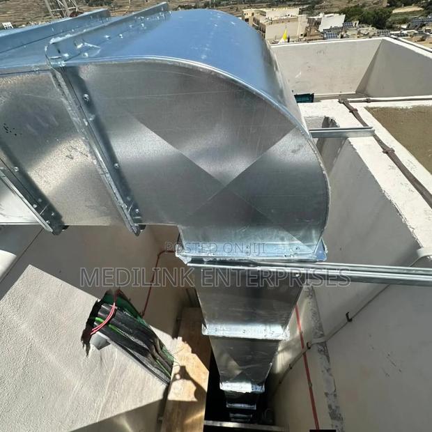 Galvanized Stainless Commercial Hood Ducting Pipe