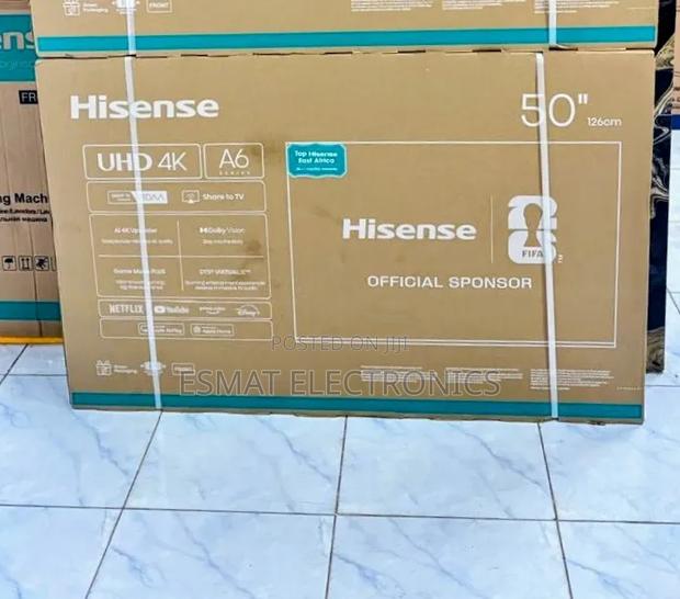 Hisense 50-Inch Smart Uhd Frameless Tv (A6 Series) - thumbnail 2