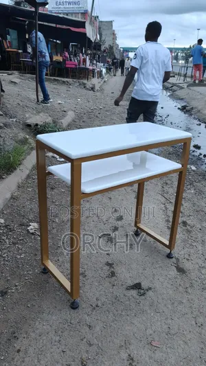 Marble Top Manicure Table