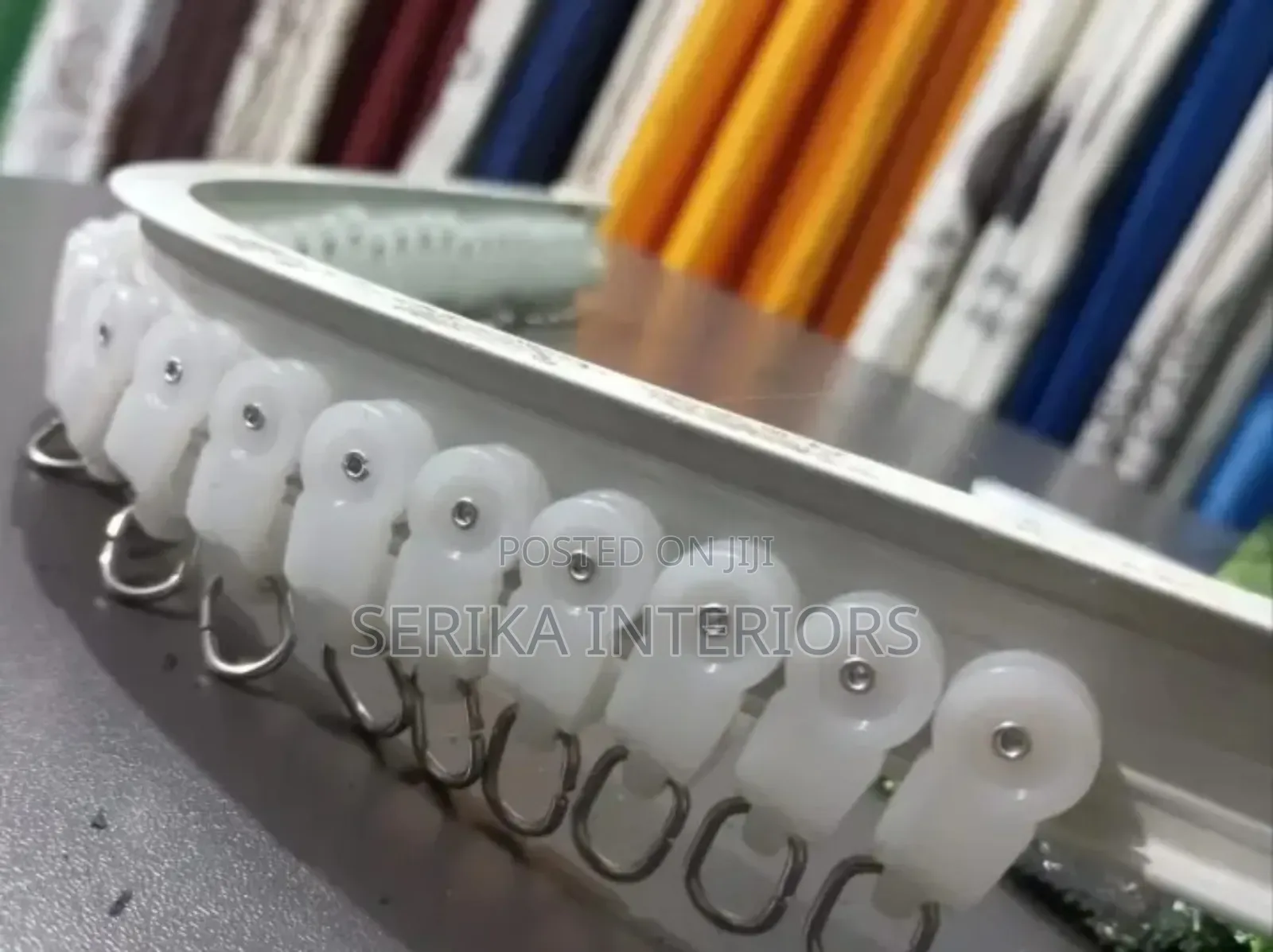 Plastic Aluminum Curtain Rails Curtain Rails Environmental Friendly