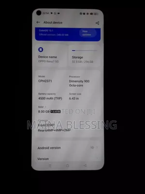 Oppo Reno7 256 GB Blue
