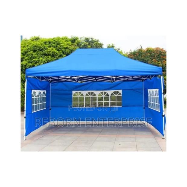 3×6. Pop Up Gazebo Canopy Tent With 3 Window Side Walls
