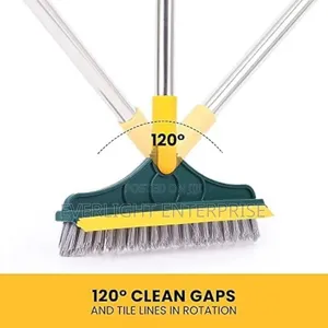 Long Handle Flexible Joint 2 Sided Cleaning Brush