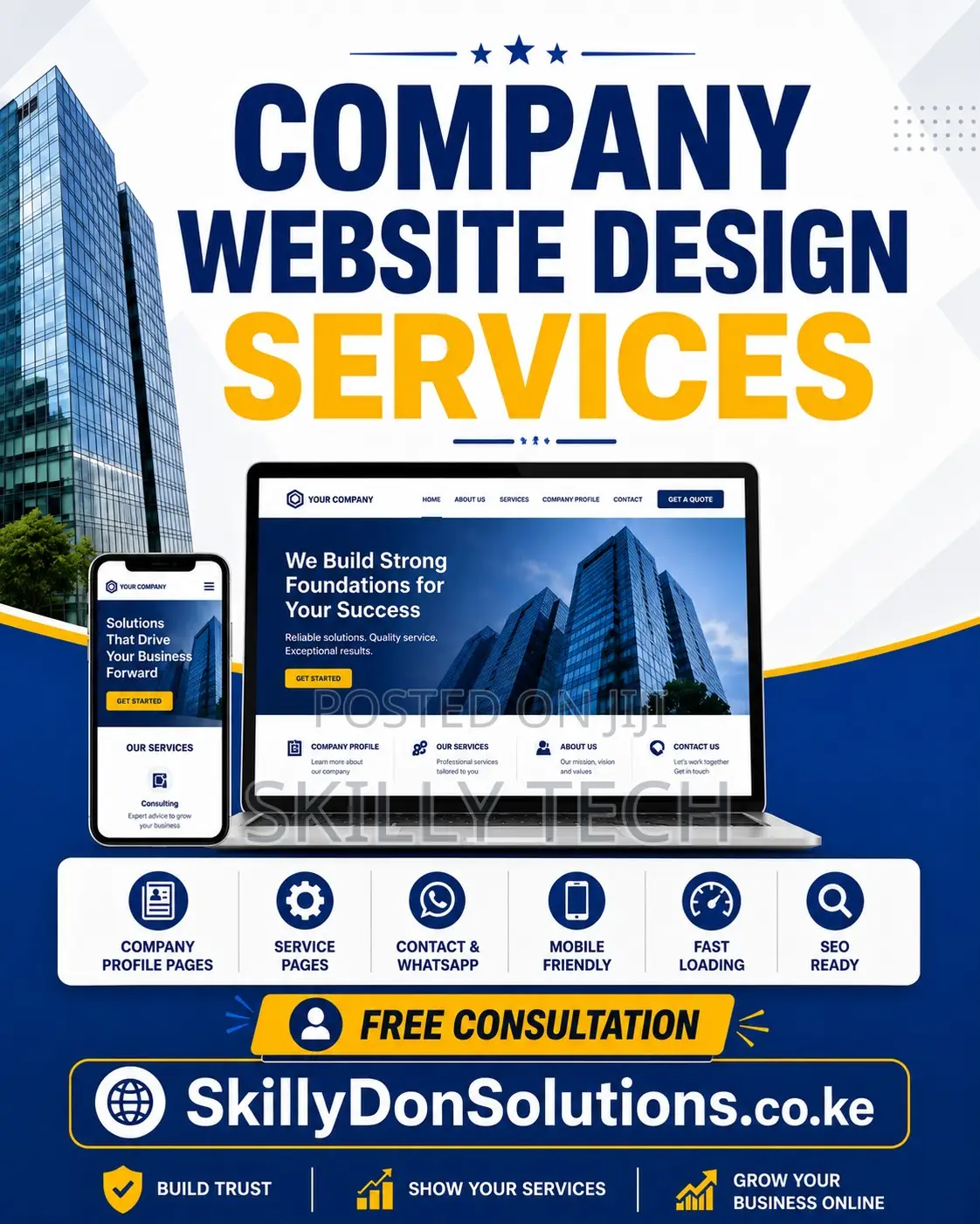 Create a Company Website