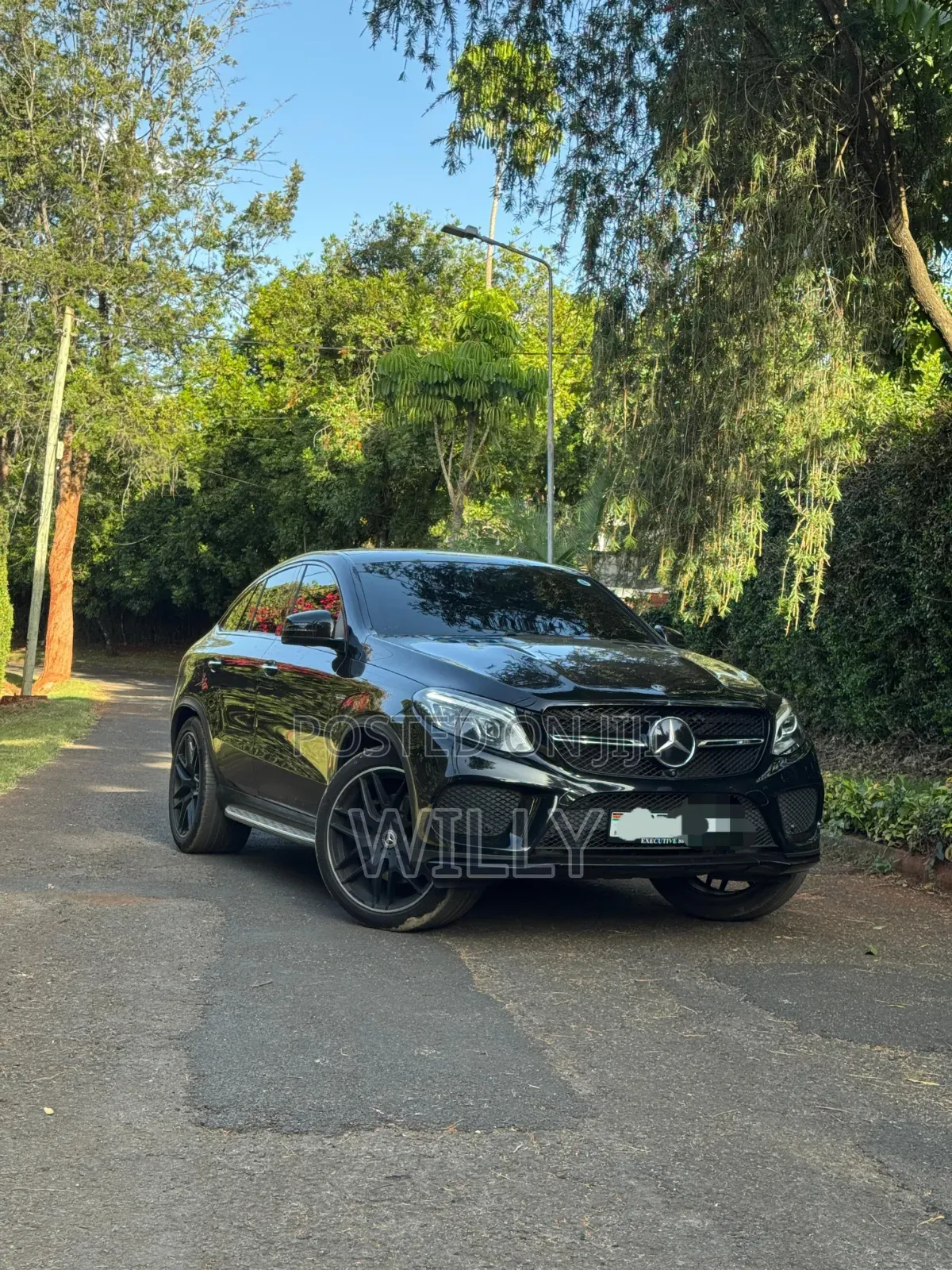 Mercedes-Benz GLE-Class 2017 Black