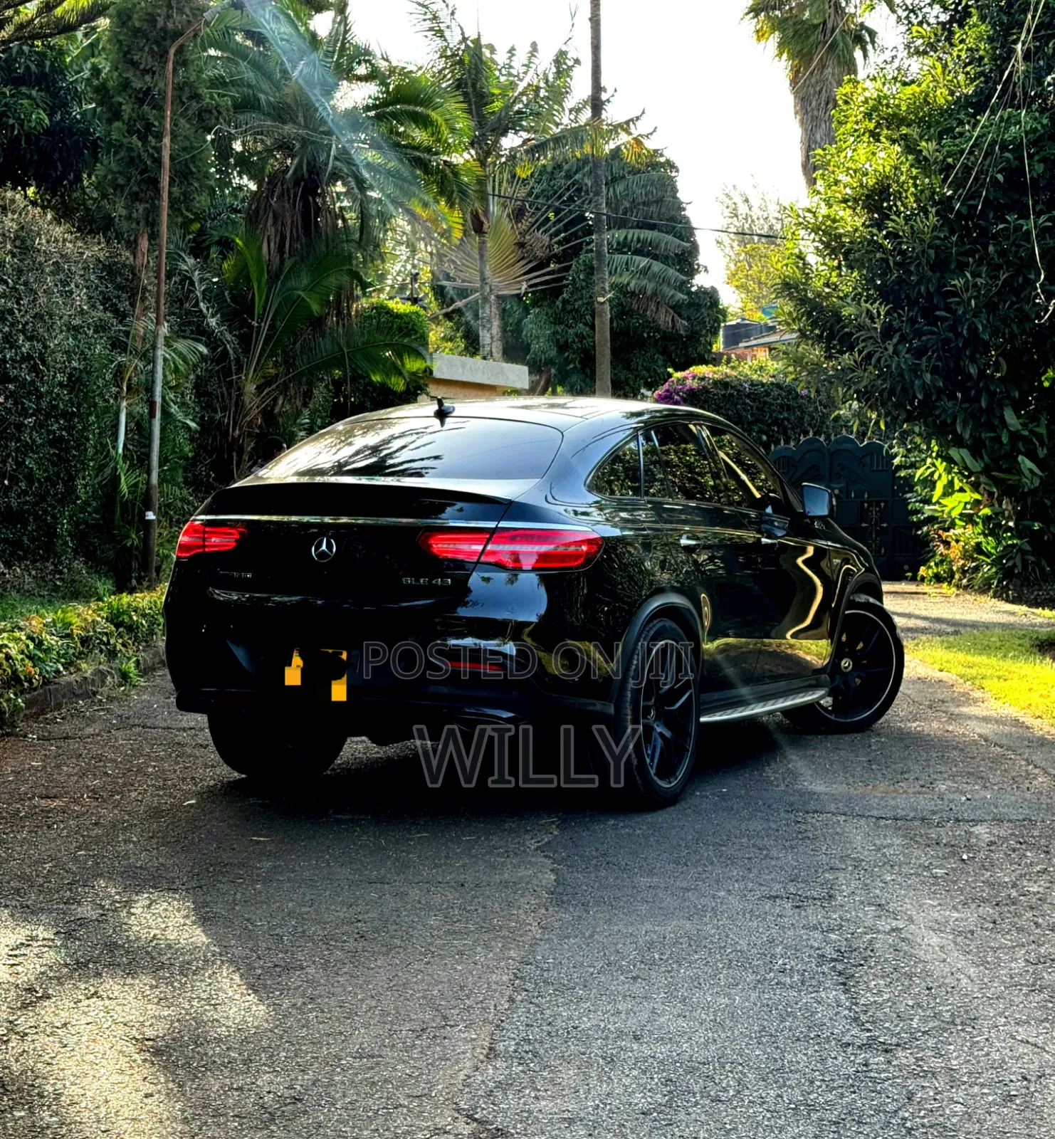 Mercedes-Benz GLE-Class 2017 Black