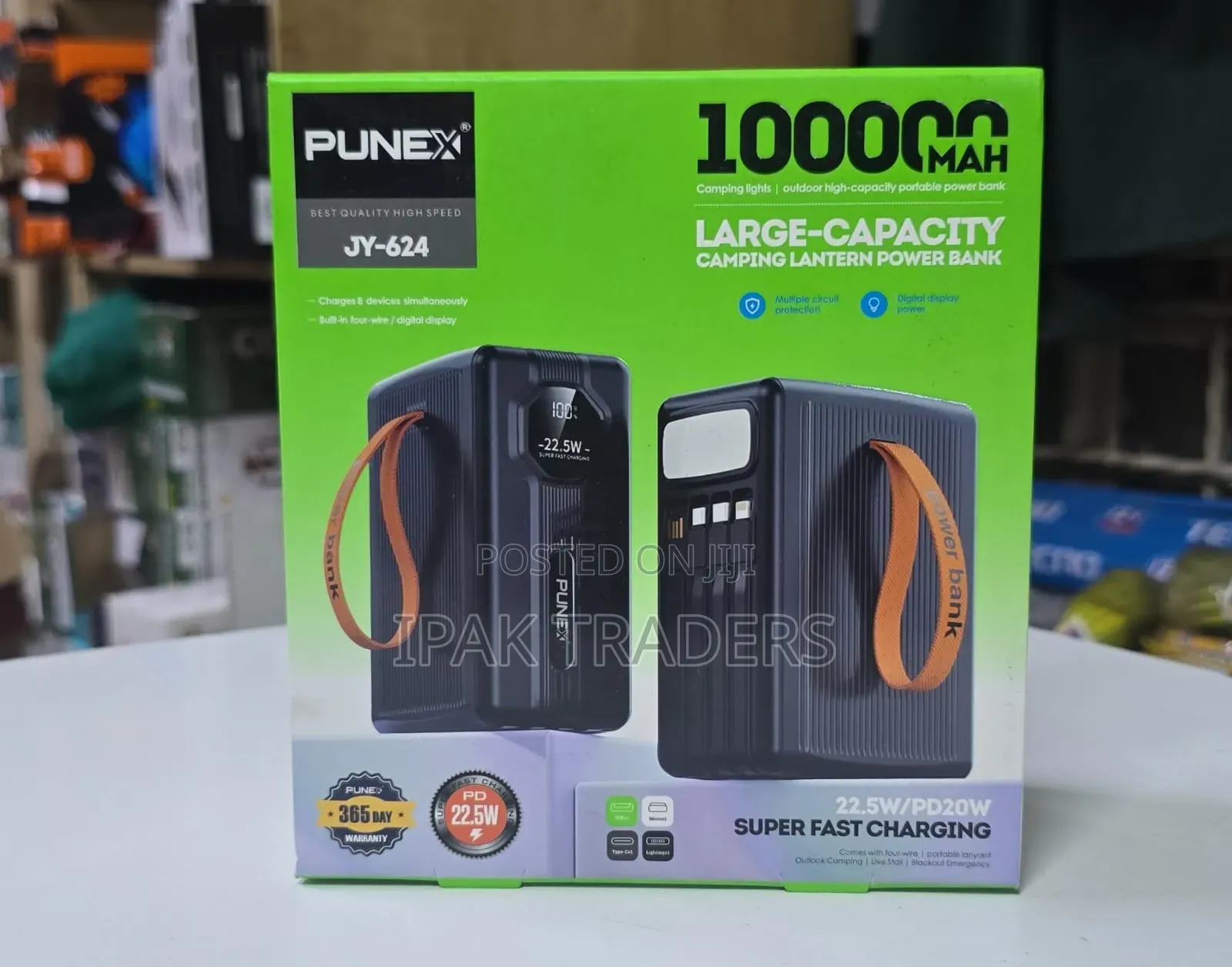 Punex Jy 624 100000mah Powerbank
