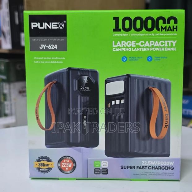 Punex Jy 624 100000mah Powerbank - thumbnail 2