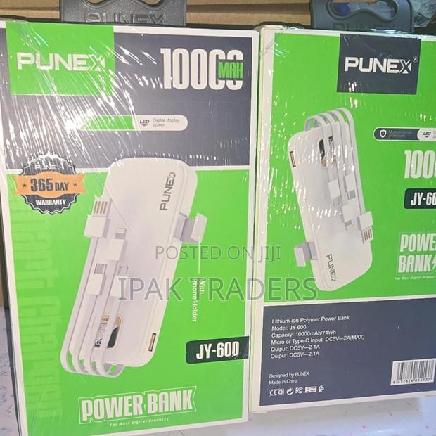 Punex Jy 600 10000mah Powerbank - thumbnail 2