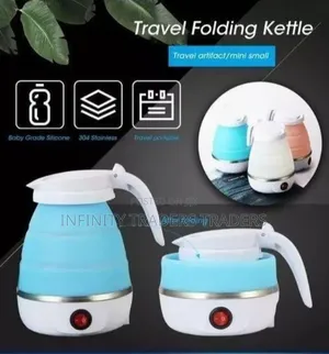 Silicon Portable Foldable Travel Electric Water Kettle
