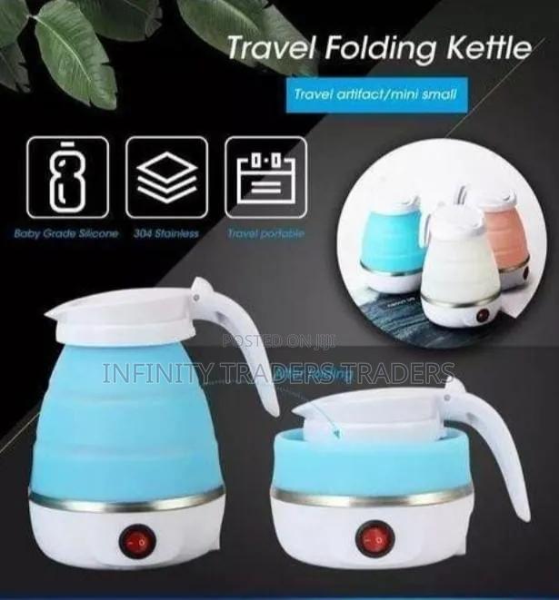 Silicon Portable Foldable Travel Electric Water Kettle