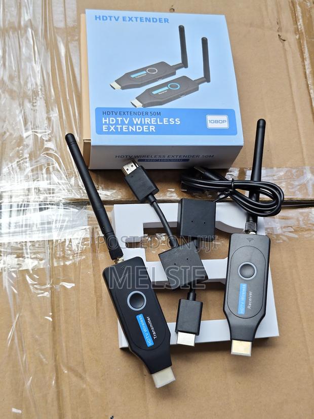 Fjgear Wireless Hdmi Extender 50m Audio Video Transmitter Receive
