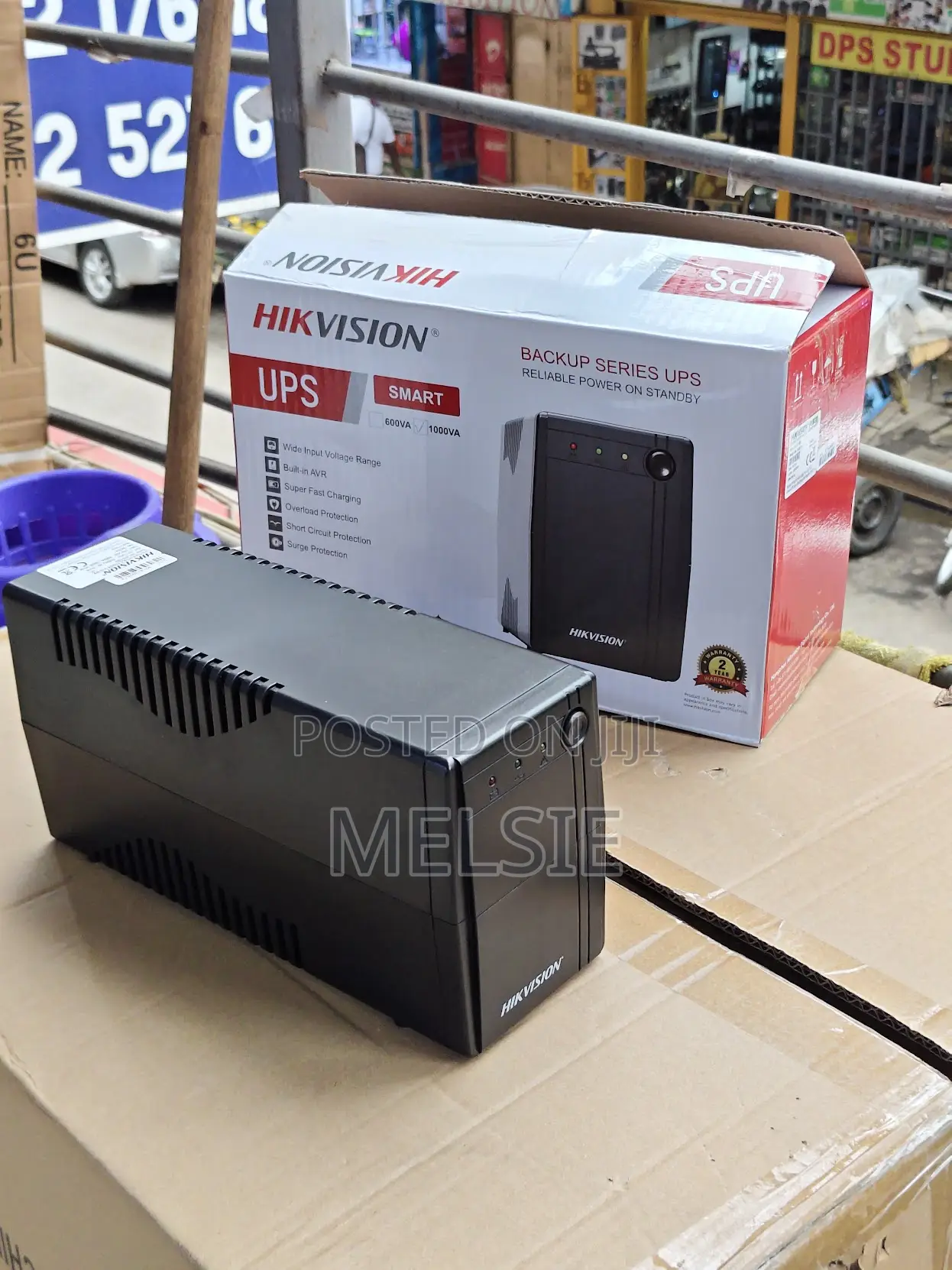 Hikvision 1000va Ups With Avr Voltage Protection