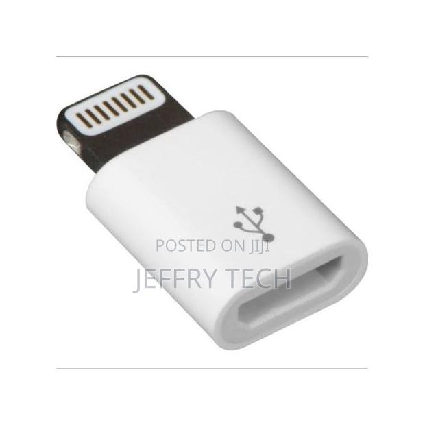 Micro Usb Otg to Lightning Adapter - Data Transfer for iPhone