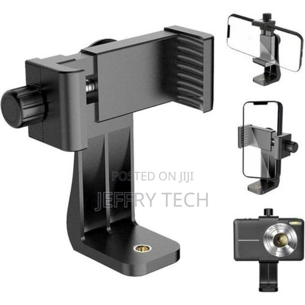 Universal Rotatable Smartphone Tripod Mount Adapter – 360° Adjustable