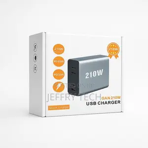 210w Gan Usb Charger 8-Port Smart Fast Charging Station Gan 8-Port Us