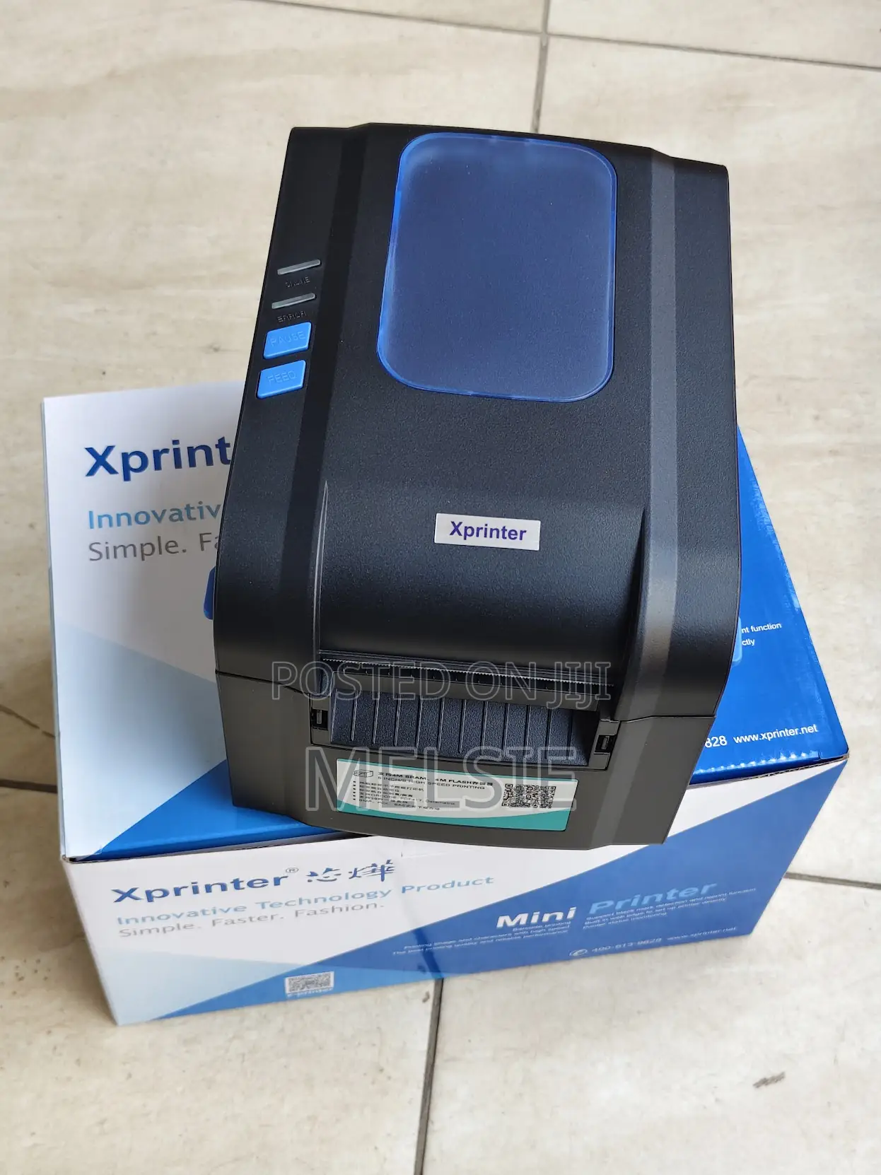 80mm Xprinter Xp-370b Barcode Printing Machine