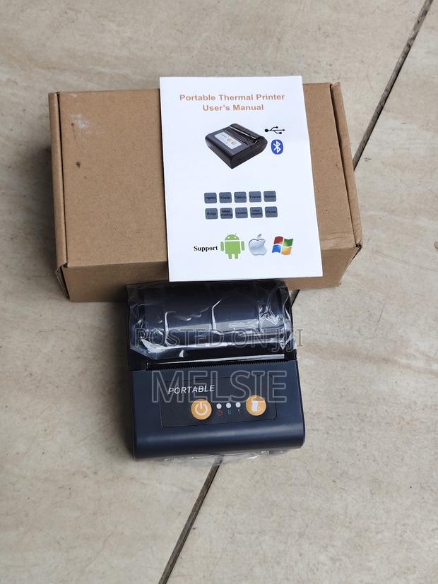 80mm Bluetooth Thermal Receipt Printer for Android Pos System